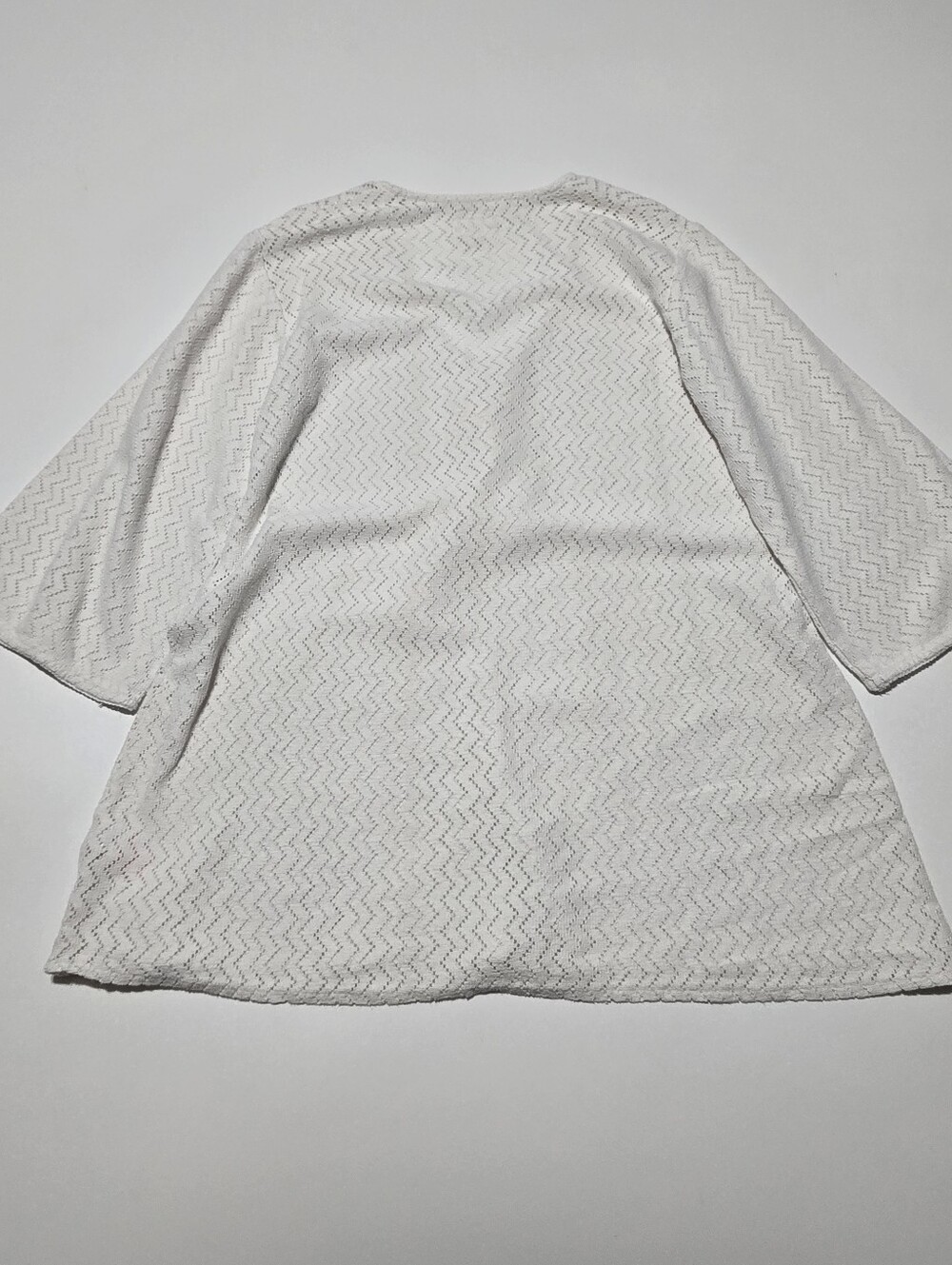 Sitano Sorrento Bell Sleeve Dress V-Neck Long Sleeves Pull On Size M - Picture 13 of 14